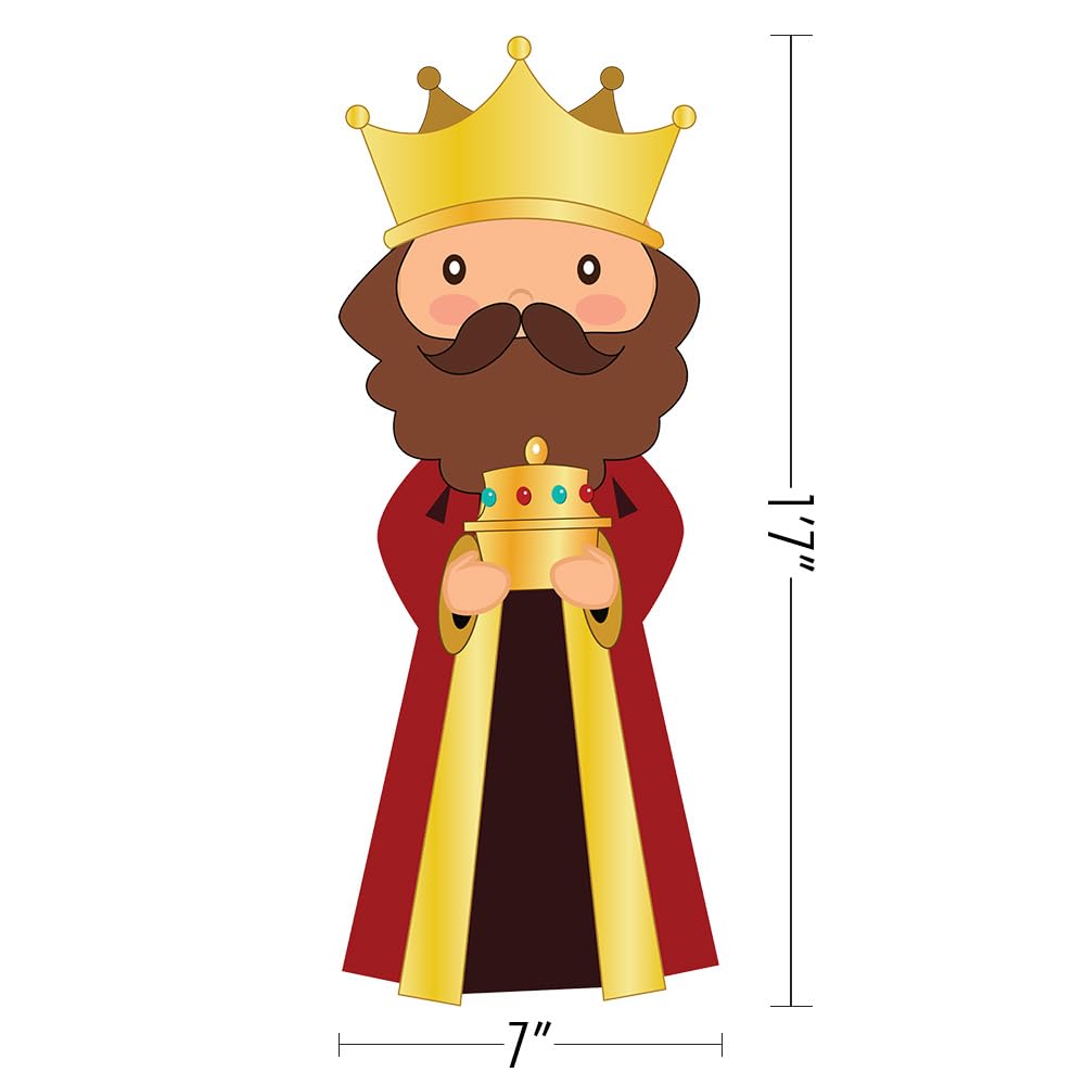 Andersons Nativity Deluxe Trunk or Treat Kit, Faith-Based Christmas Car Trunk Decorations with Manger Scene, Angels, Stars & More, Perfect for Church Events, School Celebrations & Holiday Outreach - Image 4