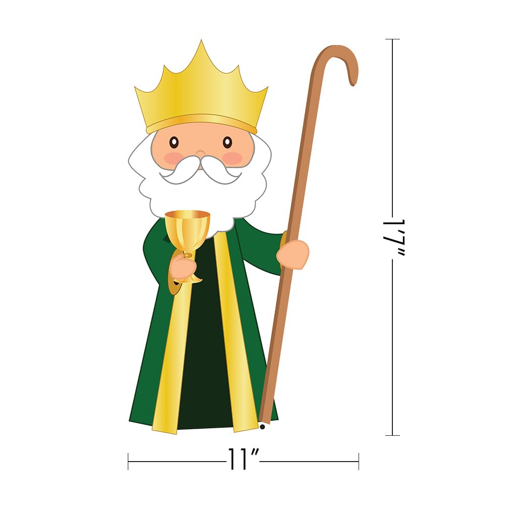 Andersons Nativity Deluxe Trunk or Treat Kit, Faith-Based Christmas Car Trunk Decorations with Manger Scene, Angels, Stars & More, Perfect for Church Events, School Celebrations & Holiday Outreach - Image 5