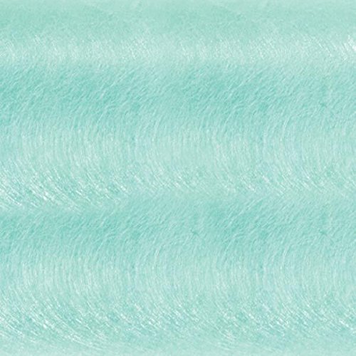Aqua Flame Retardant Gossamer Fabric Roll, 59 Inches x 25 Yard, Sheer Fabric for Wedding Decorations, Baby Shower, Gender Reveal, Prom, Homecoming, Event Photo Backdrops, Drapes - Image 3