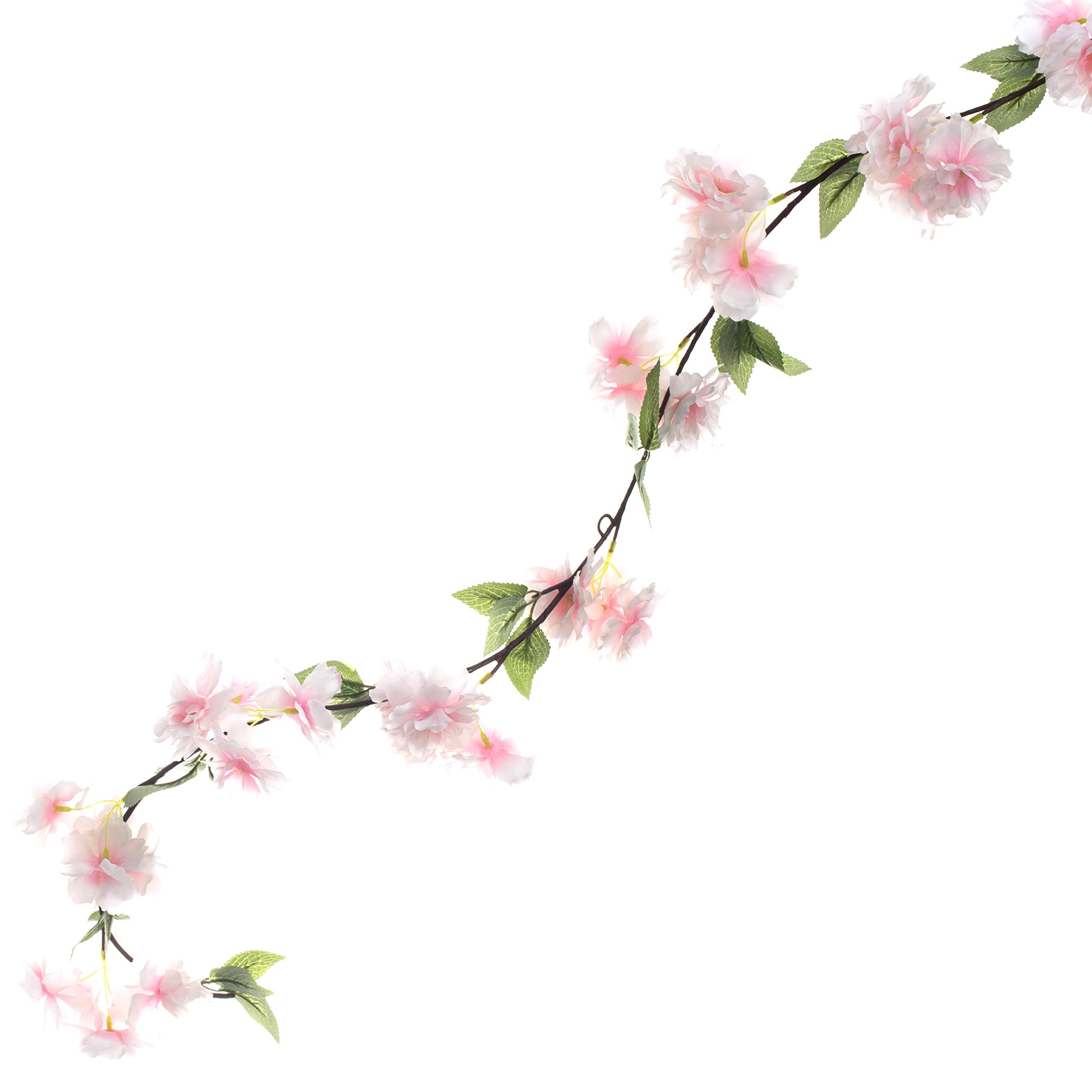 Blush Pink Blossom Artificial Flower Garland - 68 inches