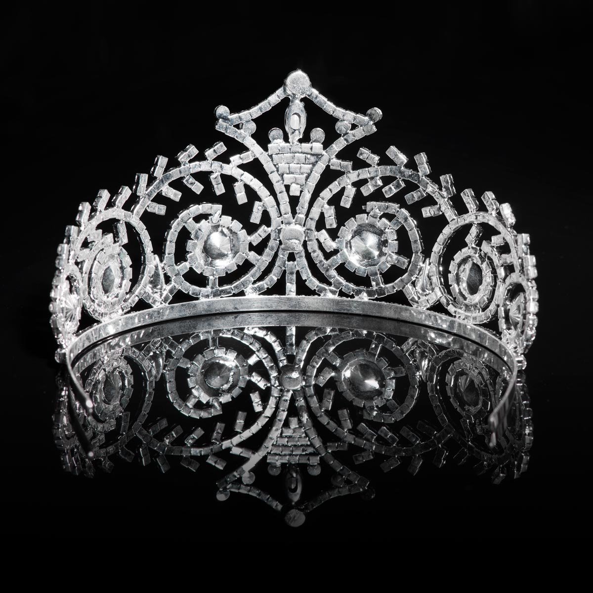 Fleur-de-Lis Crown with Faux Fur and Elsa Queen Tiara Royalty Set - Image 5