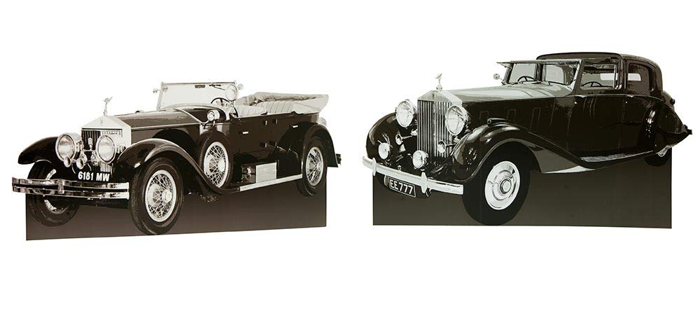 Rockin' Roadsters Classic Car Life-Size Cutouts 1920s Event Decoration - Set of 2