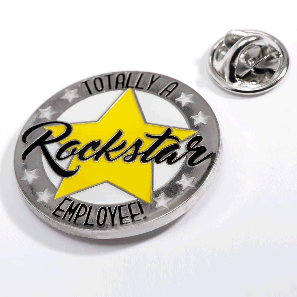 TCDesignerProducts A Rockstar Employee Appreciation Award Pins, 12 Pins - Image 3