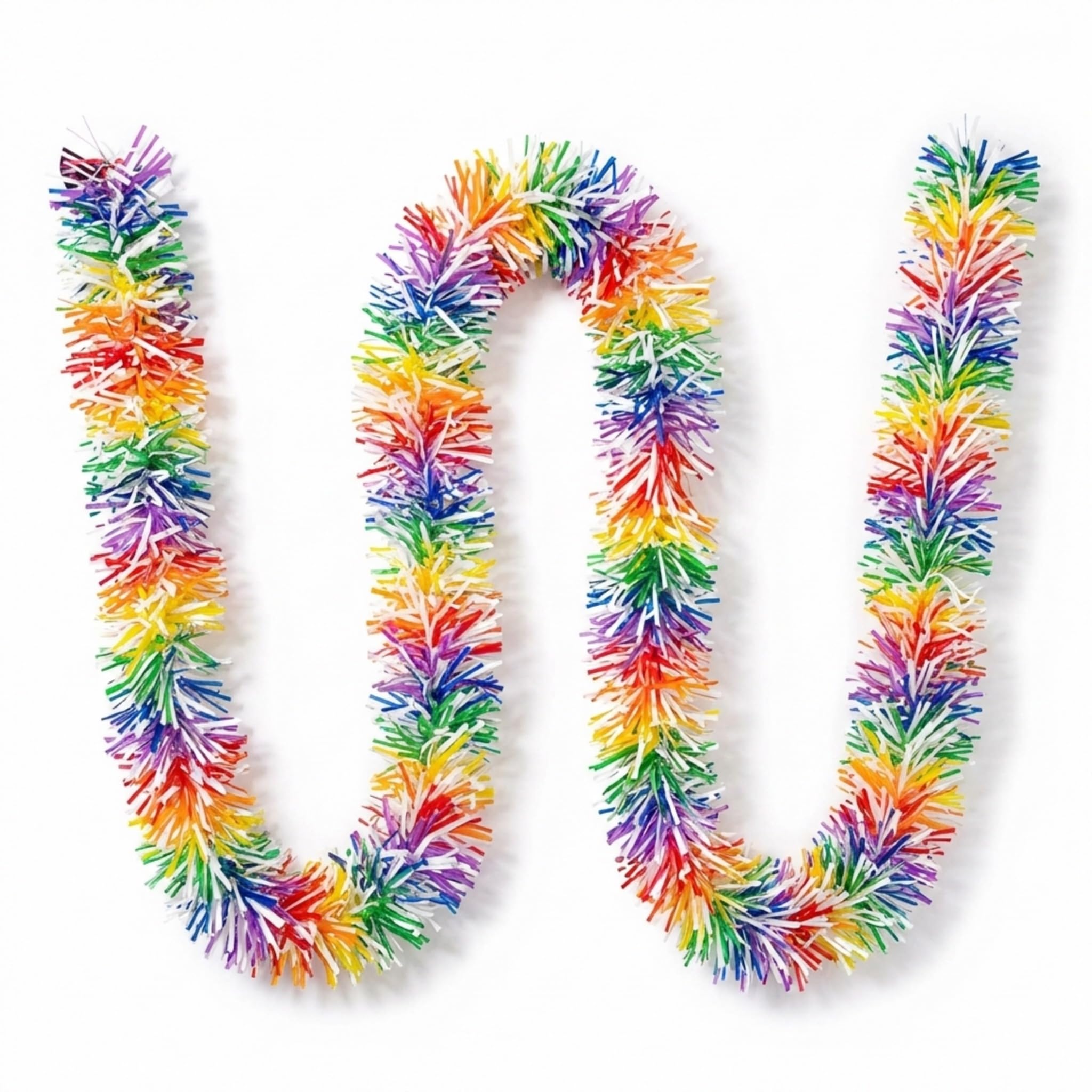 TCDesignerProducts Metallic Rainbow Twist Garland - 4 Inches x 25 Feet Long - Image 8
