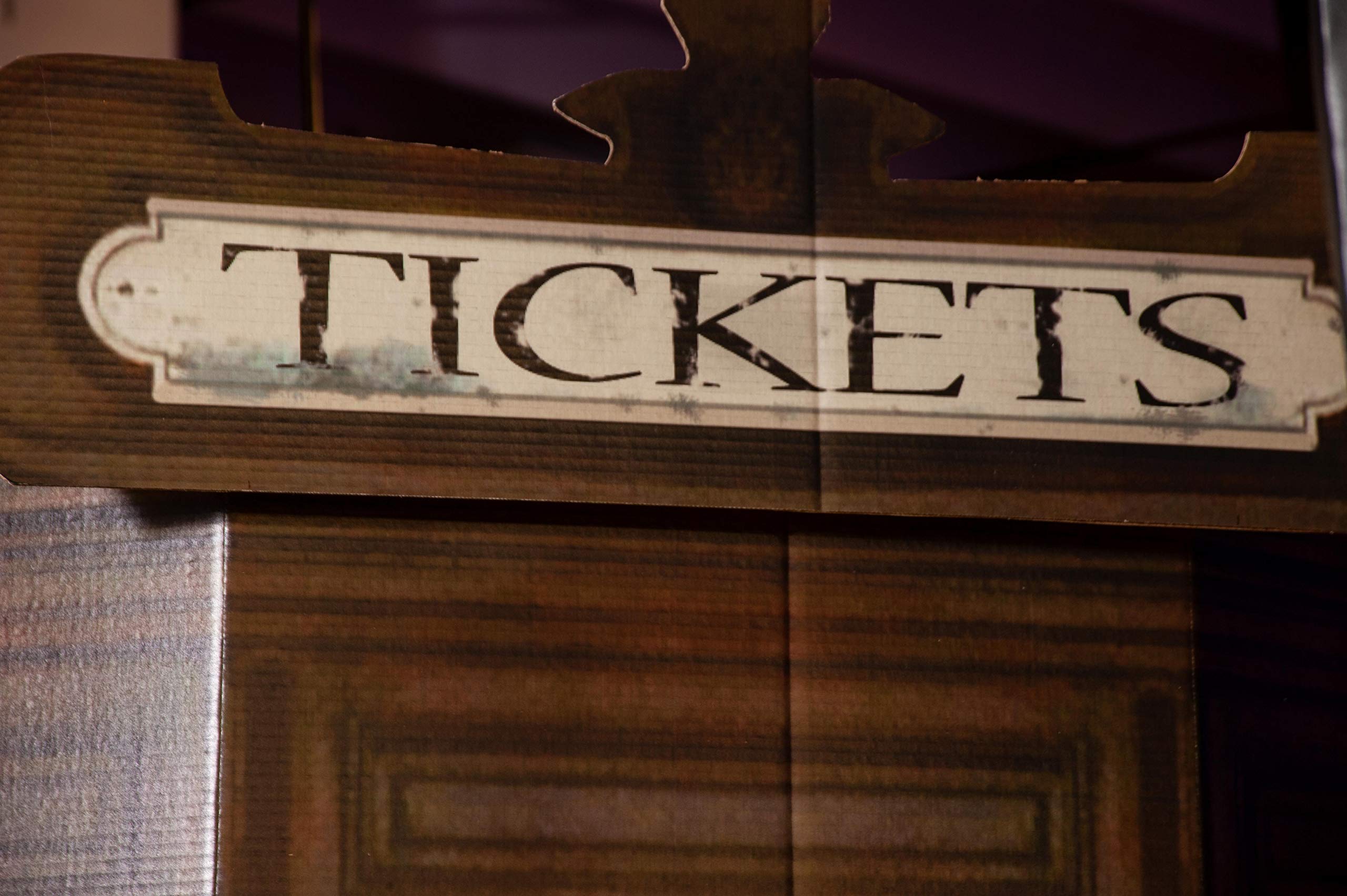 Ticket Booth Decoration, Carnival Photo Prop & Entrance Display for School Events, Prom, Homecoming, Graduation, Theater, Fundraisers, Festivals & Community Celebrations - Image 3